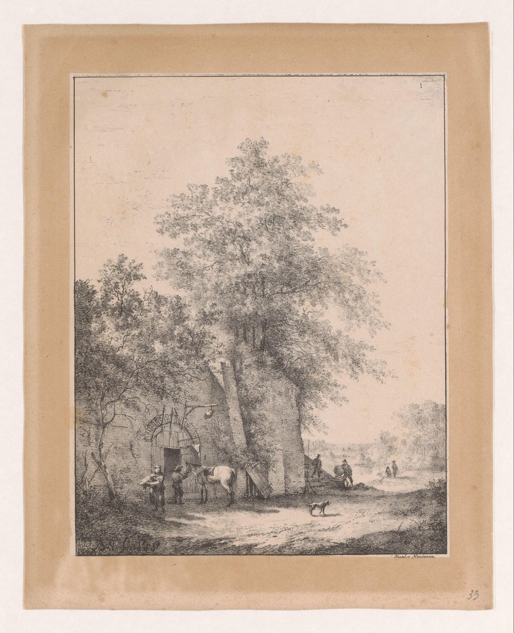 Inn ile manzara Manzaralar (dizi başlığı) by Bruno van Straaten (I)