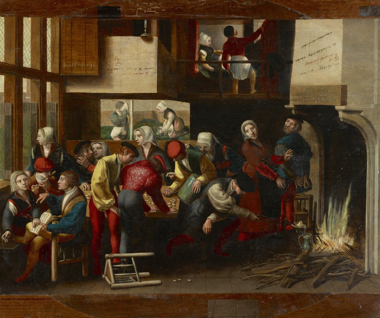 Bir Genelev Sahnesi, c.1540 by Brunswick Monogrammist