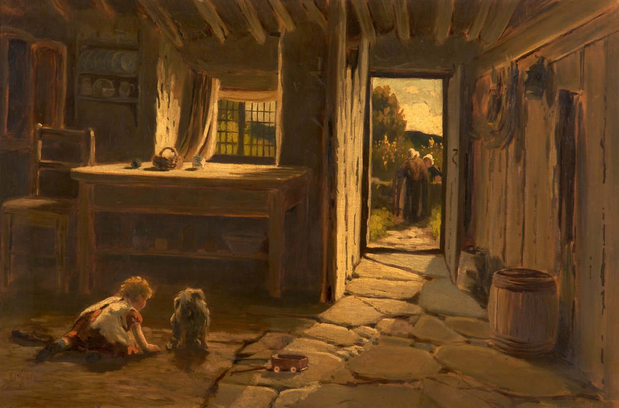 Dostlar, 1884 by Buckley Ousey