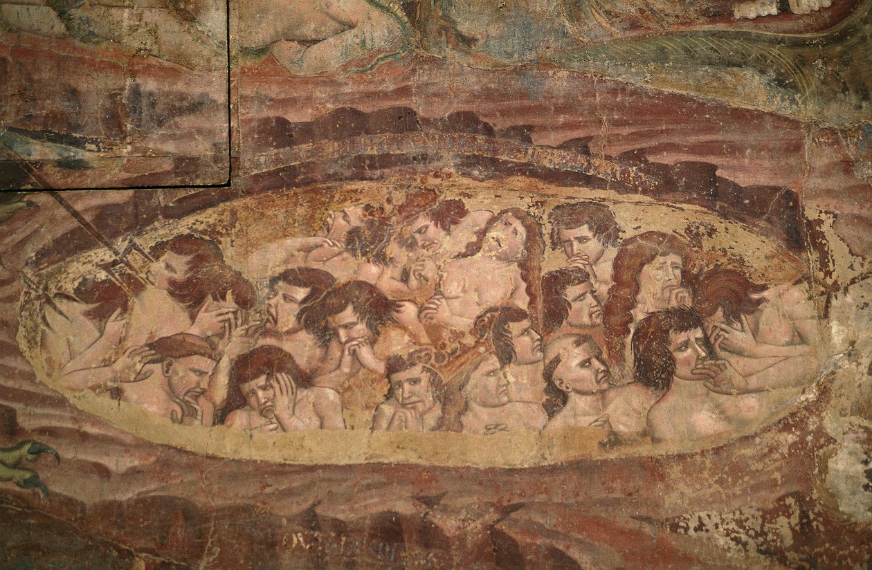 Cehennemde lanetlenmiş, Inferno by Buonamico Buffalmacco