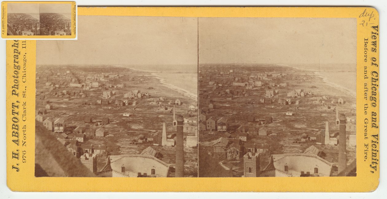1871, 1871 Chicago Yangınından sonra Su Kulesi