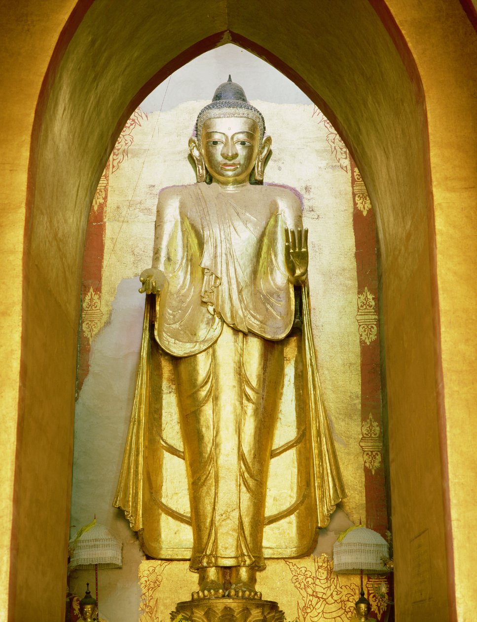 Ayakta Buda (altın) by Burmese School