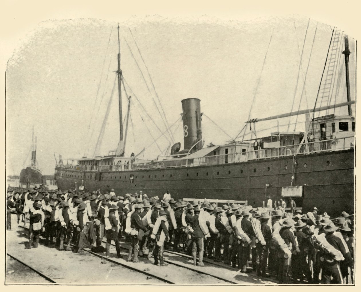 16. Piyade Biniyor, İspanya-Amerika Savaşı, Haziran 1898, 1899. by Burr McIntosh