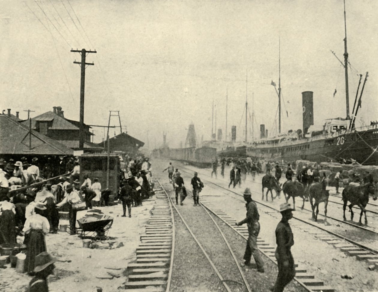 Mahkumlar Serbest Bırakıldı, İspanya-Amerika Savaşı, Haziran 1898, 1899. by Burr McIntosh