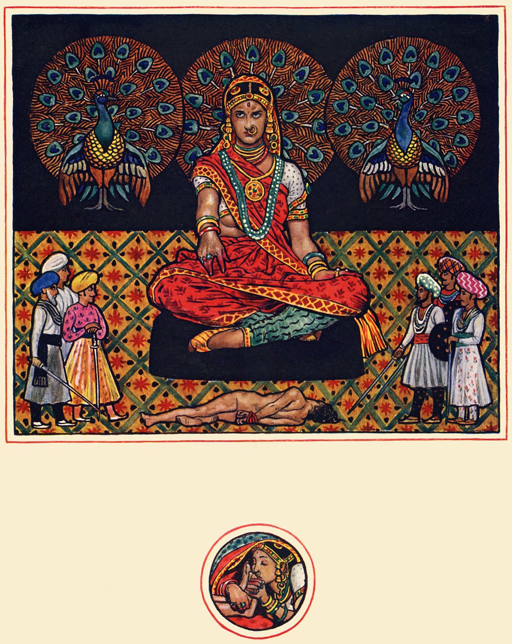 Kama Bahçesi'nden 'Ranee'nin Pişmanlığı' by Byam Shaw