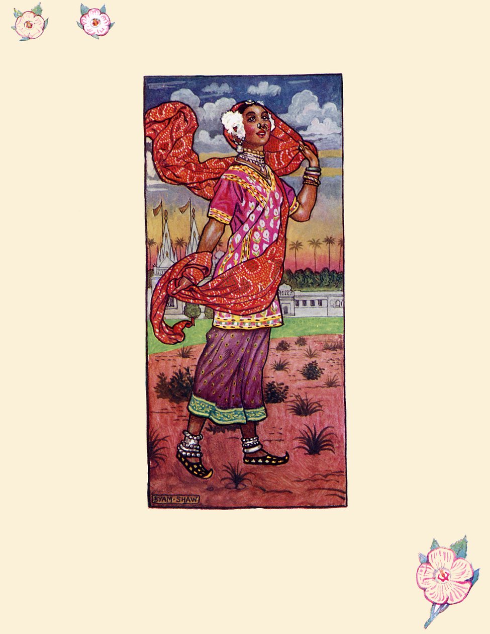 'Valgovind'in İlkbahardaki Şarkısı' by Byam Shaw