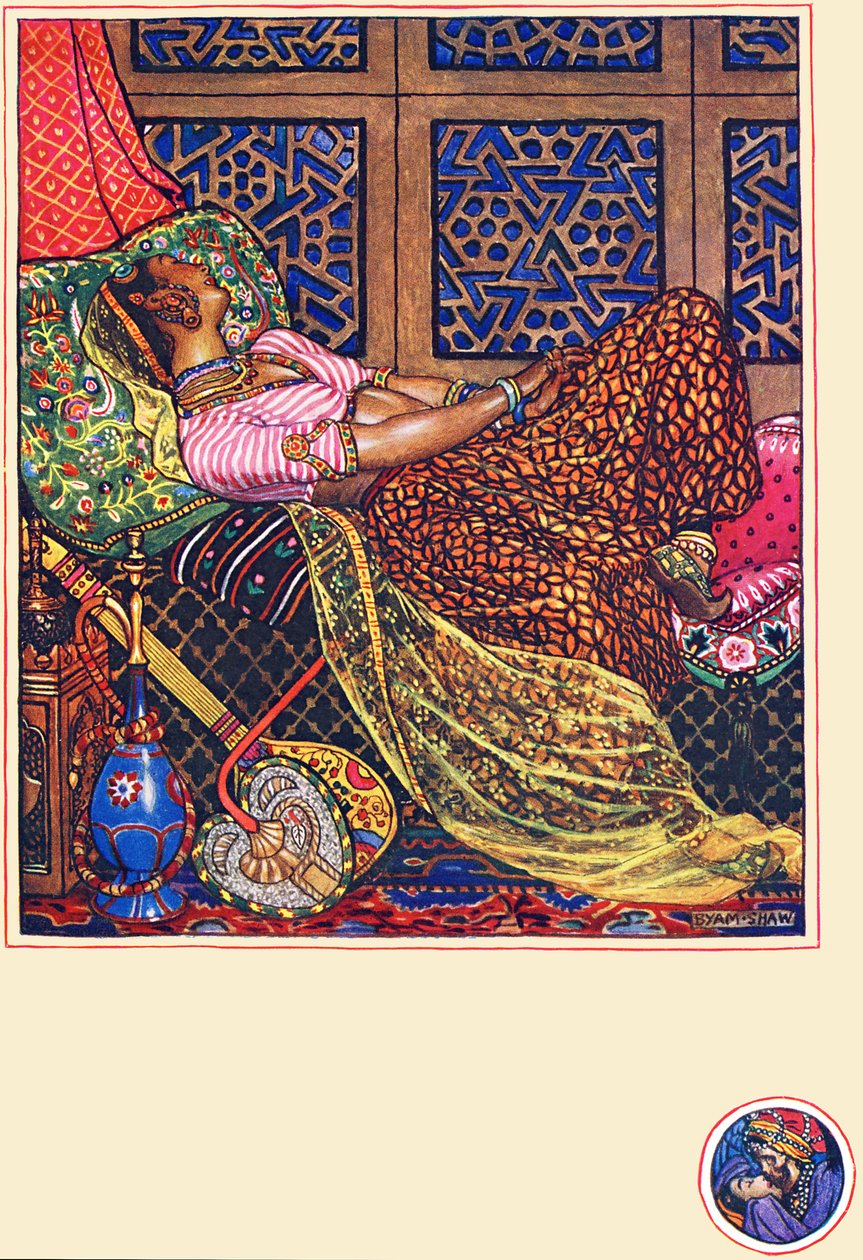 'Zira: Esarette', Kama Bahçesi'nden şiir by Byam Shaw