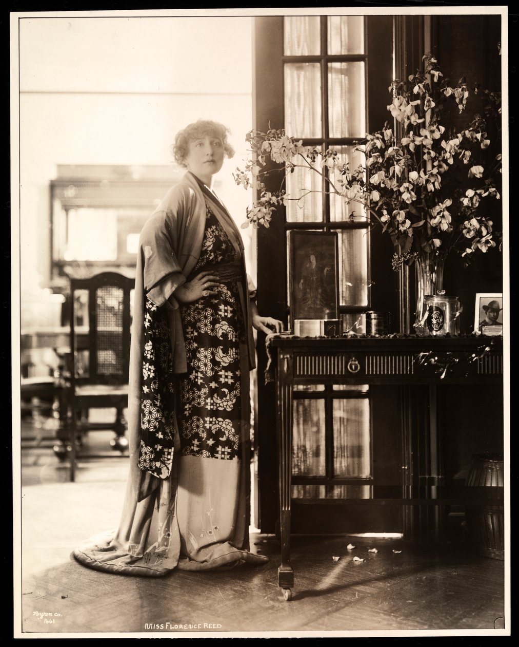Florence Reed (gümüş jelatin baskı) by Byron Company