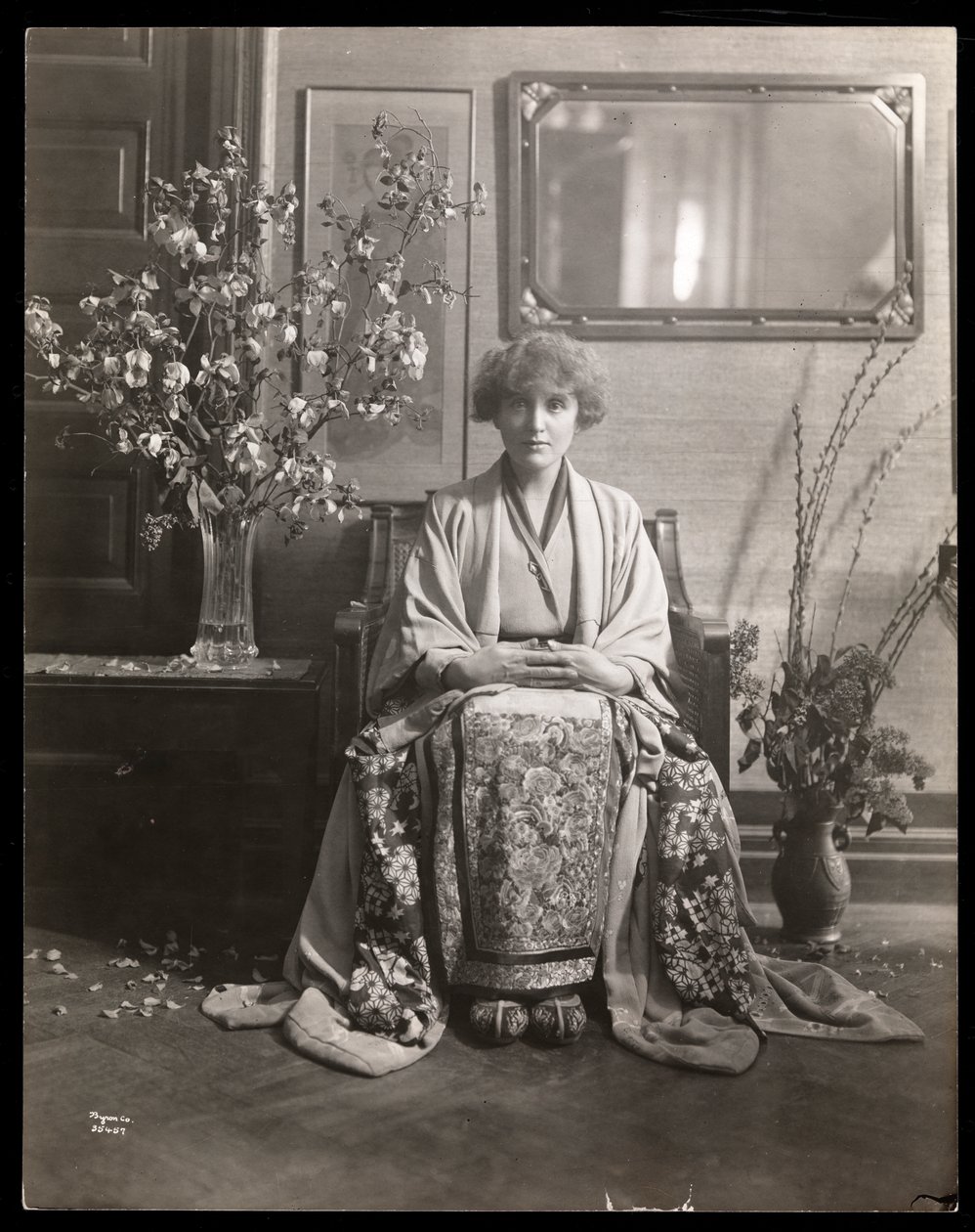 Florence Reed (gümüş jelatin baskı) by Byron Company