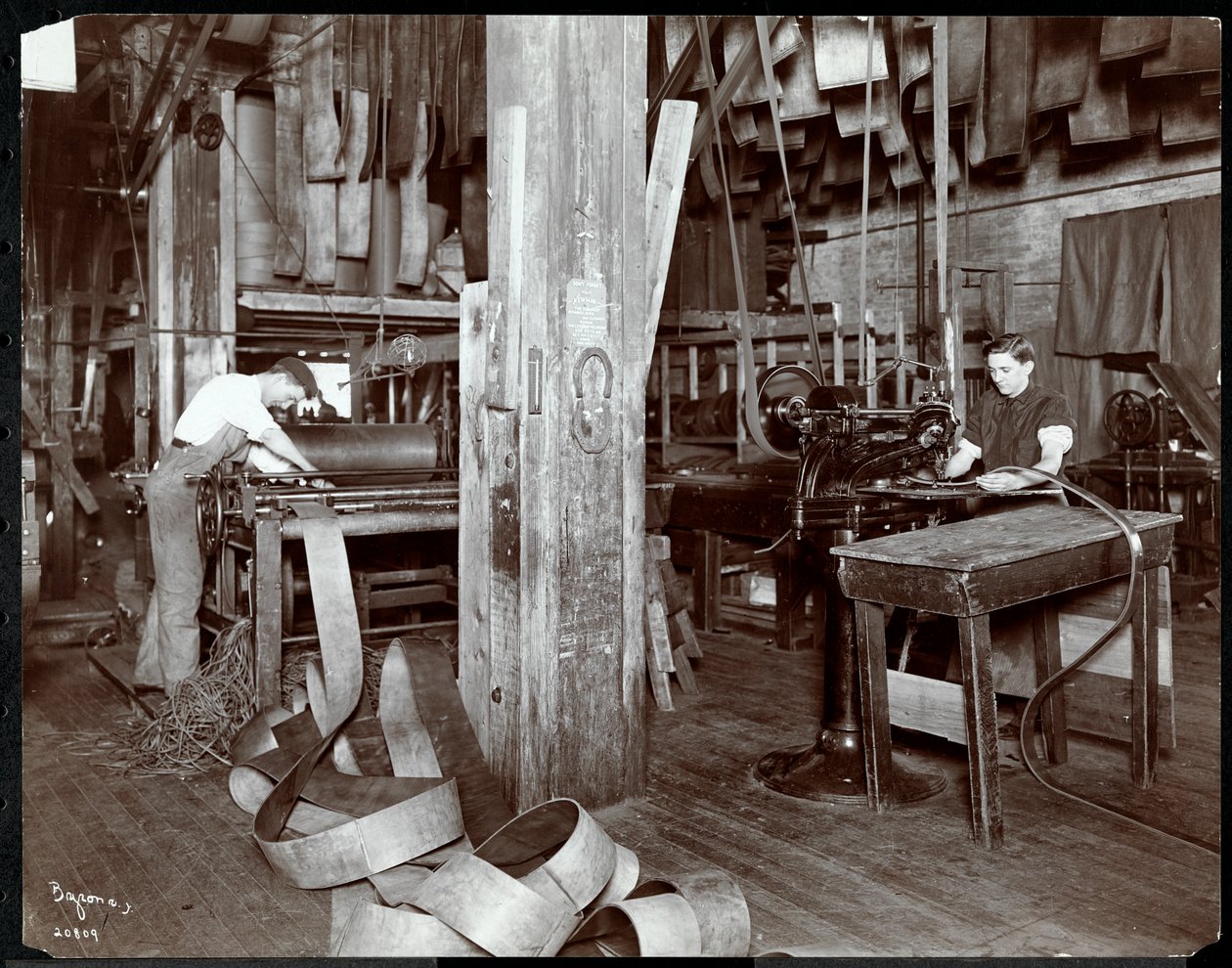 New York Leather Belting Co., New York, 1905 veya 1906