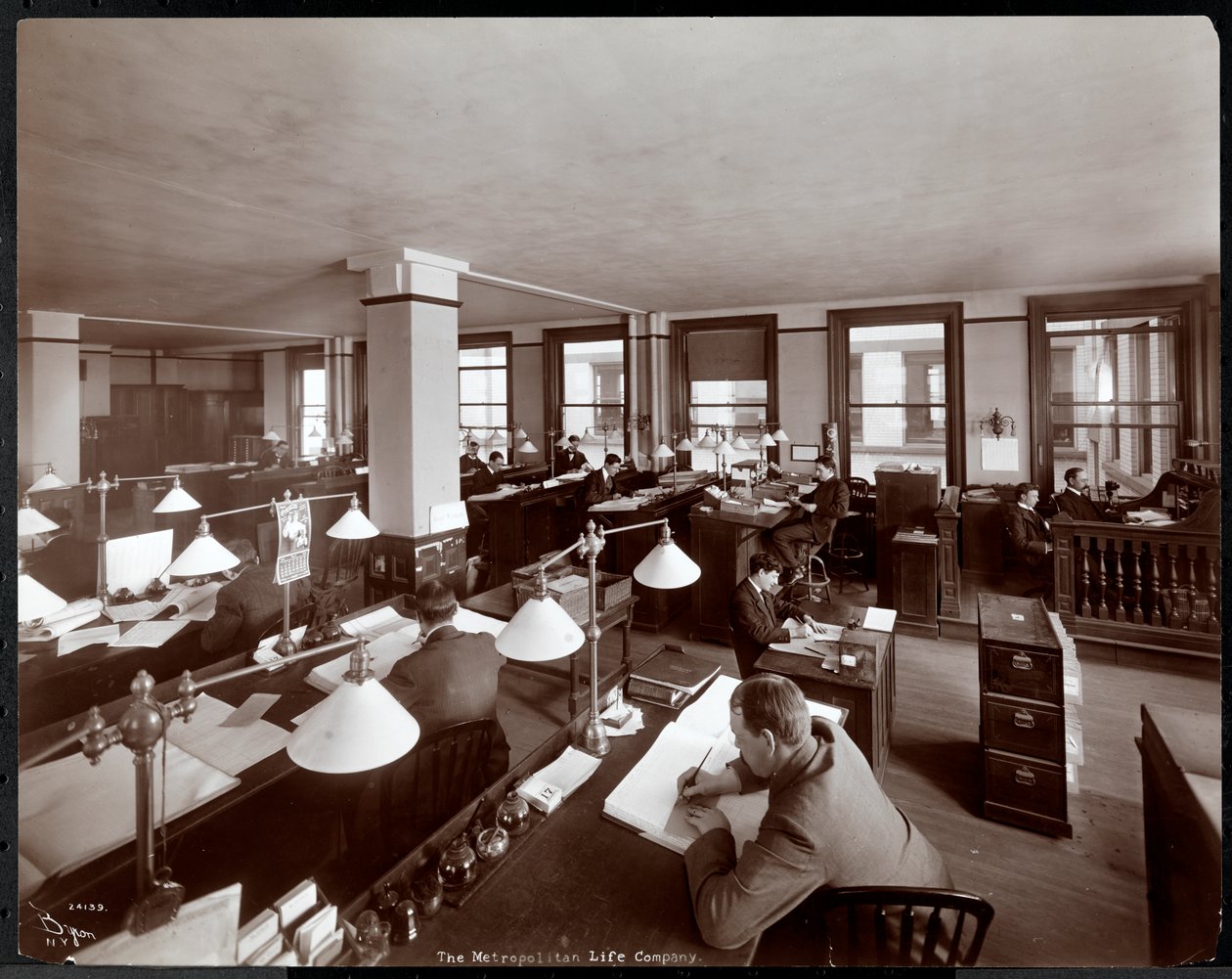 23rd Street ve Madison Avenue, New York, 1907 adresindeki Metropolitan Life Insurance Co.