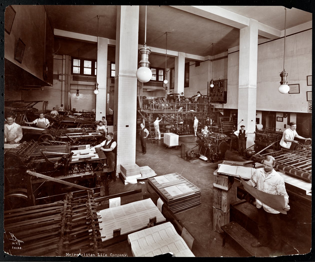 23rd Street ve Madison Avenue, New York, 1907 adresindeki Metropolitan Life Insurance Co.