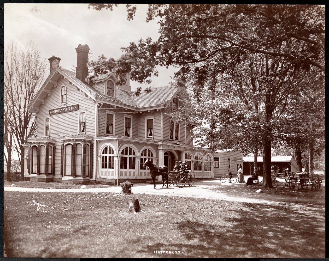 Woodmasten Inn, Westchester, New York, 1901 (gümüş jelatin baskı) by Byron Company