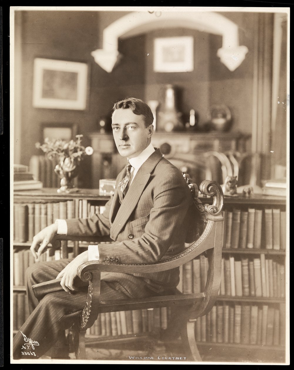 William Courtenay, 1914 (gümüş jelatin baskı) by Byron Company