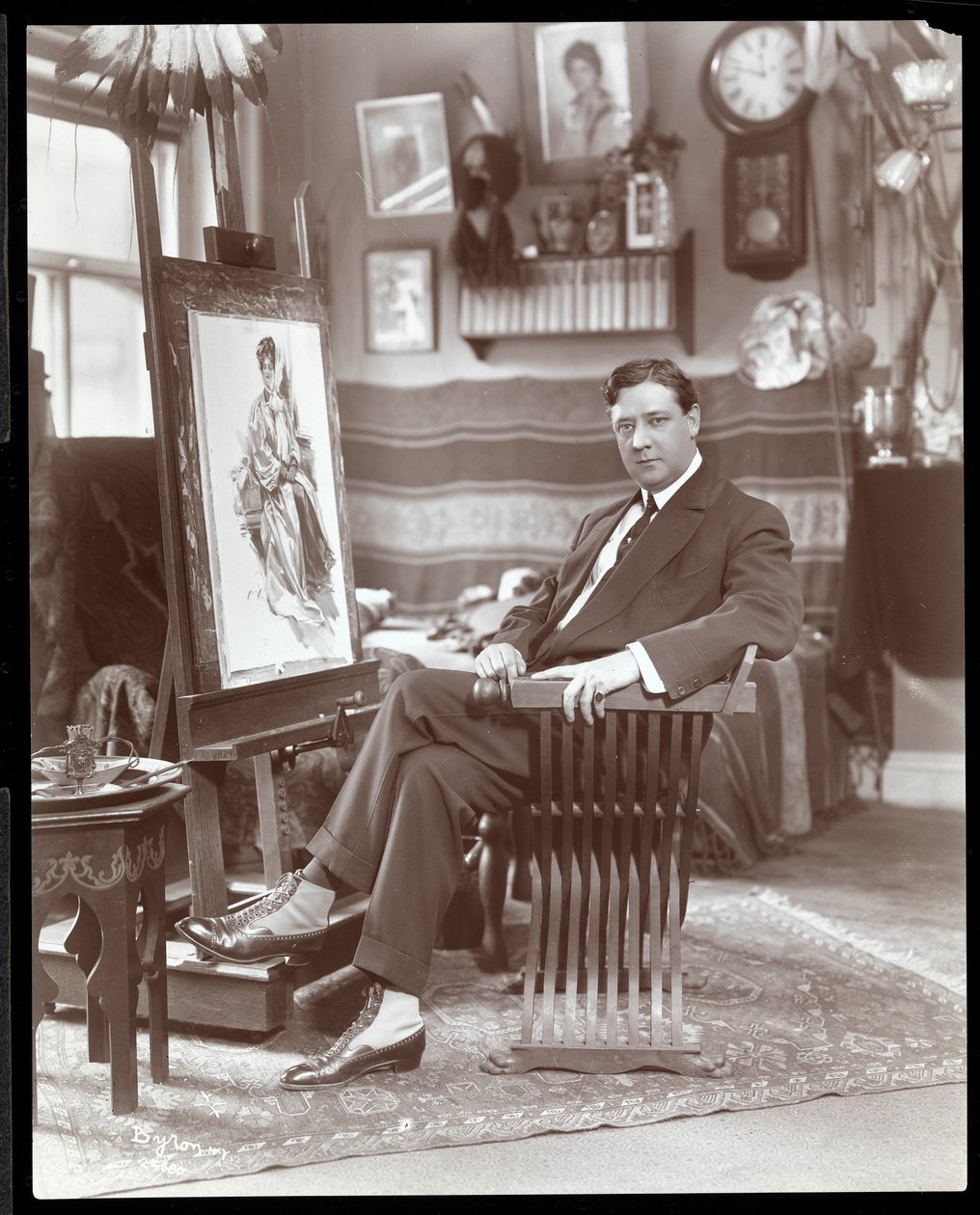 Bay Harrison Fisher, 1905 (gümüş jelatin baskı) by Byron Company
