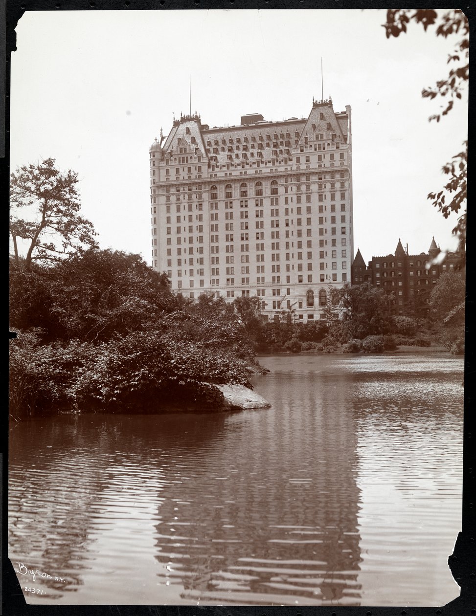 The Plaza Hotel, 5th Avenue ve 59th Street, New York, 1907 (gümüş jelatin baskı) by Byron Company