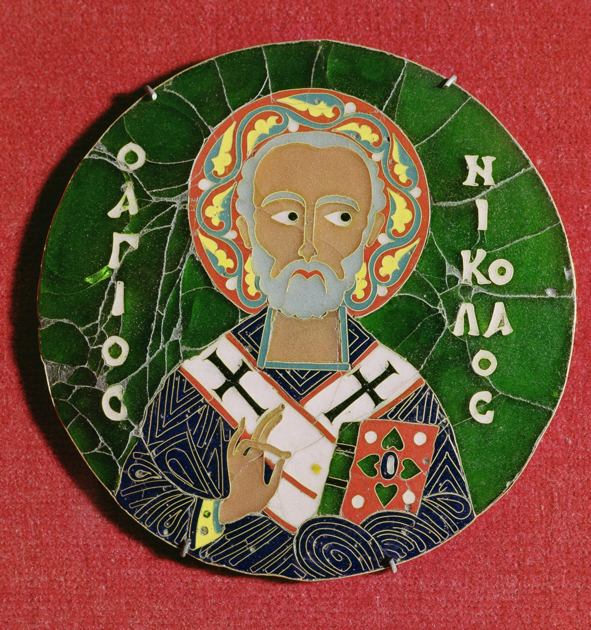 Aziz Nicholas (emaye) by Byzantine