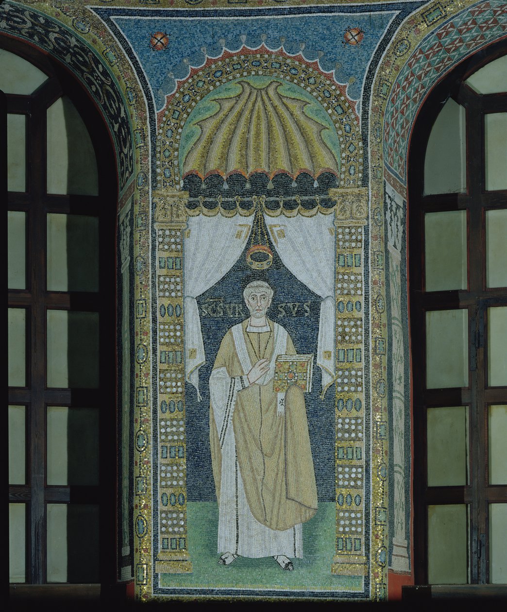 Orso, Ravenna piskoposu (mozaik) by Byzantine School