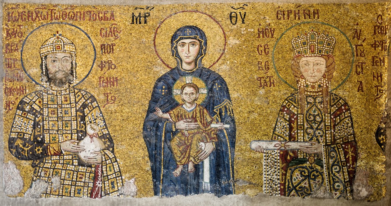 Madonna ve Çocuk, Ayasofya, Türkiye