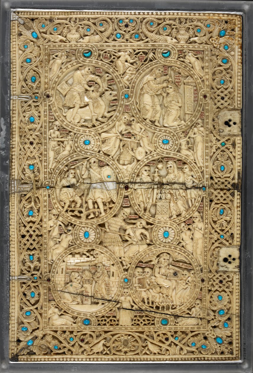 Egerton MS 1139 Üst Kapak Davud