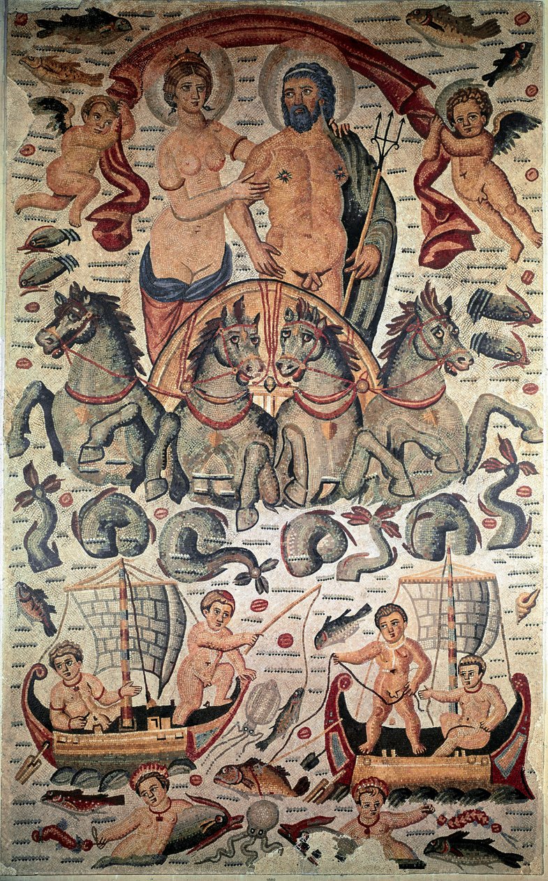 Bizans Sanatı: Neptün ve Amphitrite