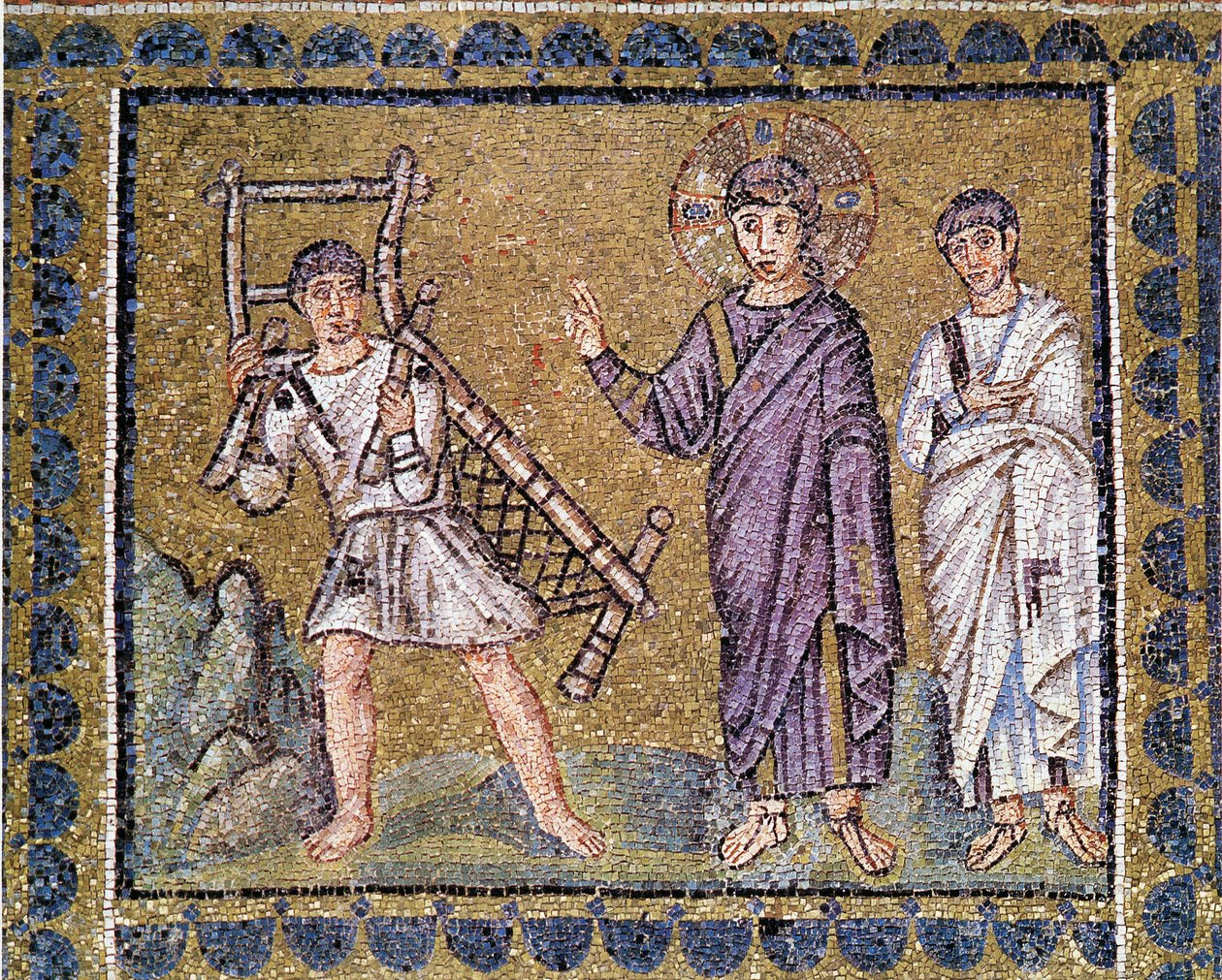 Felçli Guerison, Aziz Apollinar Kilisesi Ravenna Dokuzu (Sant