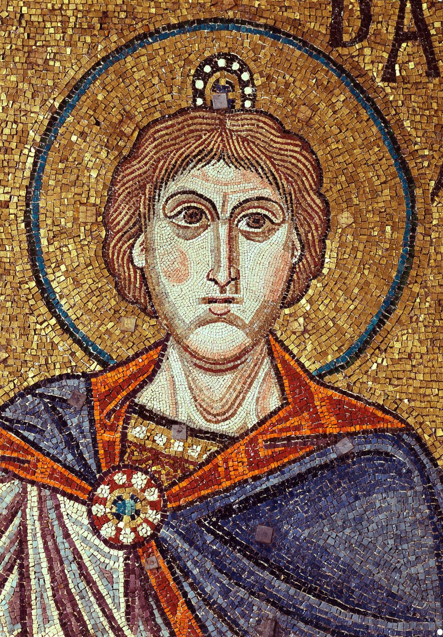 Peygamber Daniel (6. yüzyıl). Bizanslı bir ustanın eseri, mozaik, Venedik