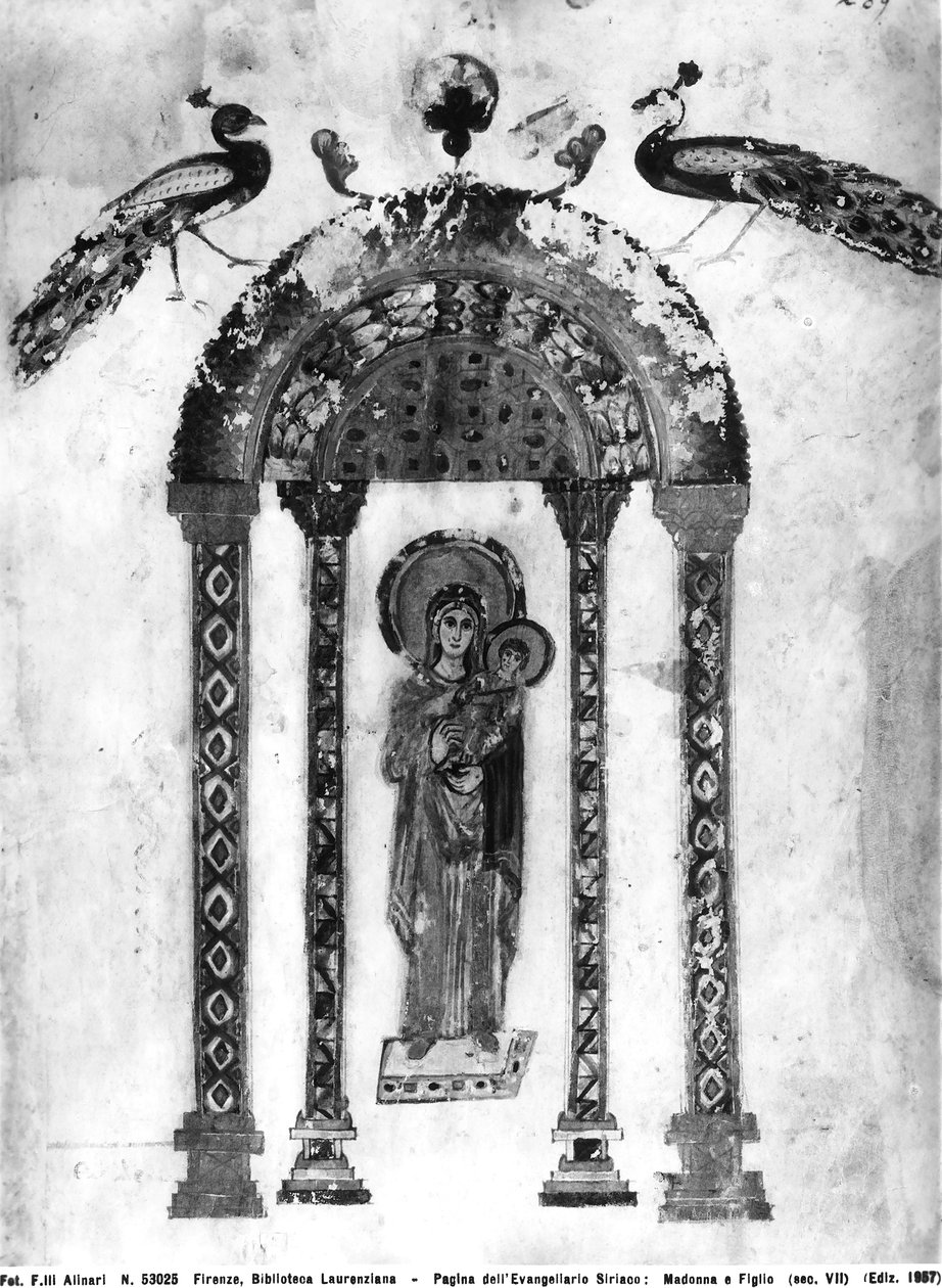 Madonna ve Çocuk, Rabula İncilleri