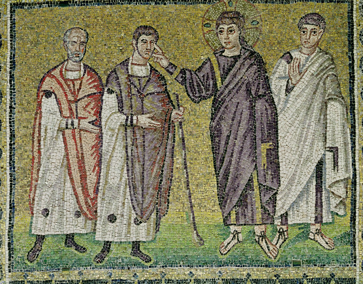 Erihalı İki Körün İyileşmesi, İsa