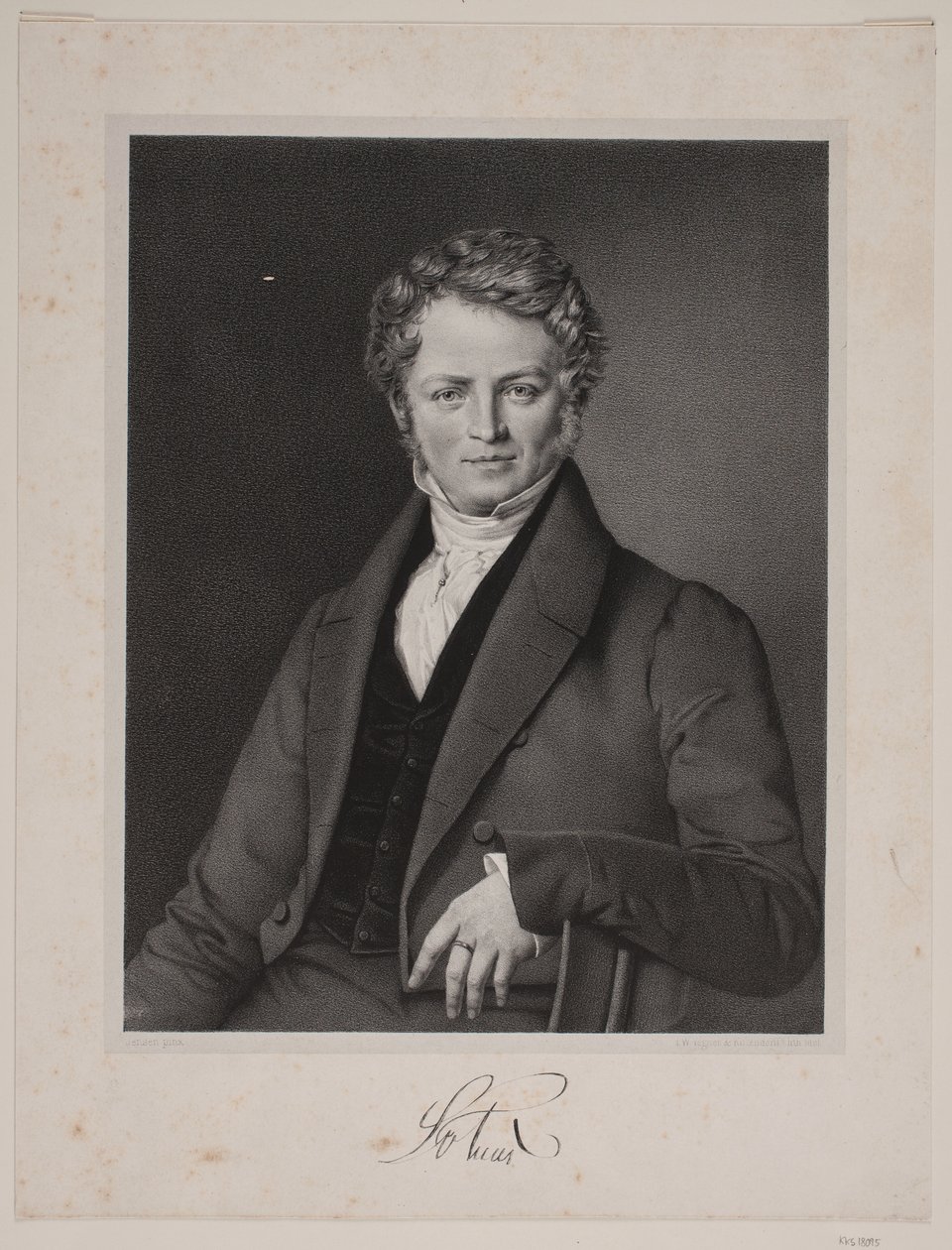 L.F. Muus by C.A. Jensen