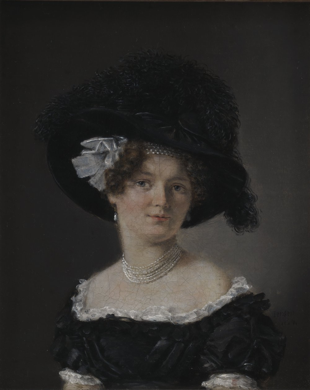 Mathilde Theresia von Irgens-Bergh, kızlık soyadı Holsten, Mathias Friis von Irgens-Bergh