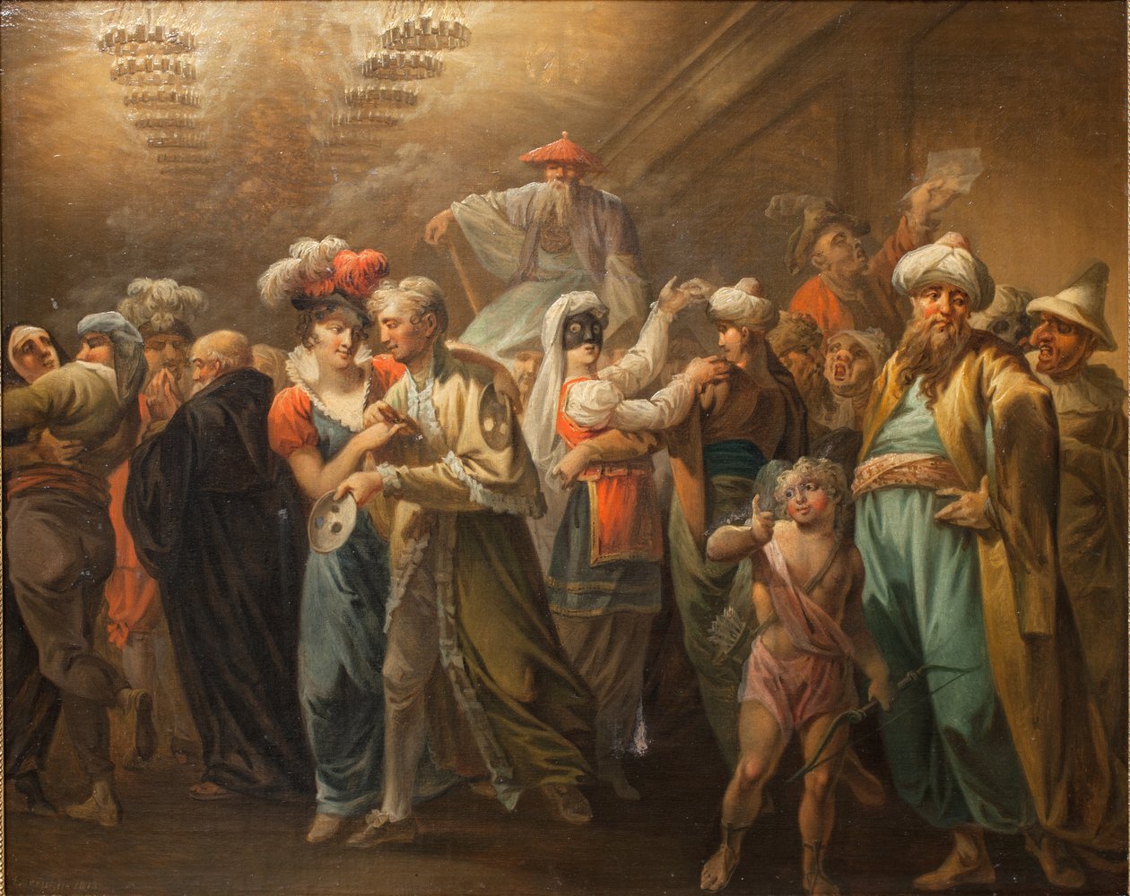Maskeli. Orta düzey by C.A. Lorentzen