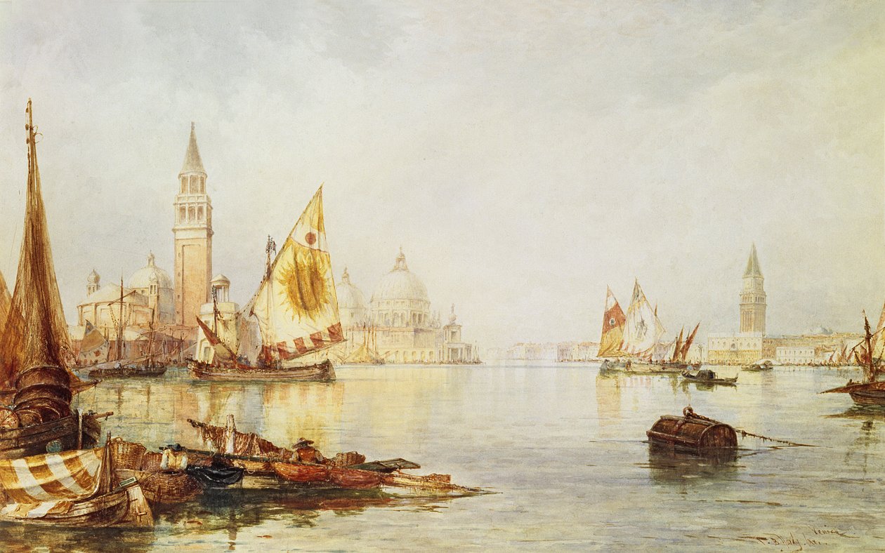 Venedik manzarası by C.B. Hardy