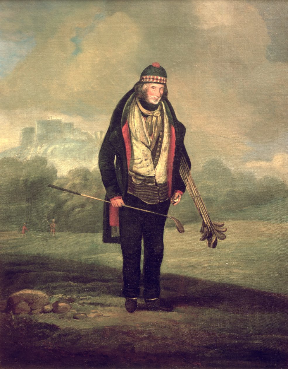 Caddy Willie, Bruntsfield, Edinburgh, 1824 by C.H Robertson