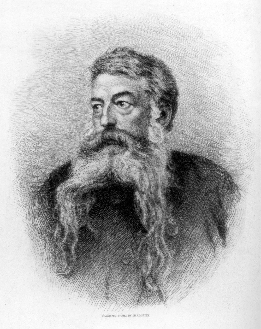 Jean Louis Ernest Meissonier, Fransız sanatçı, c1880-1882. by CL Courtry