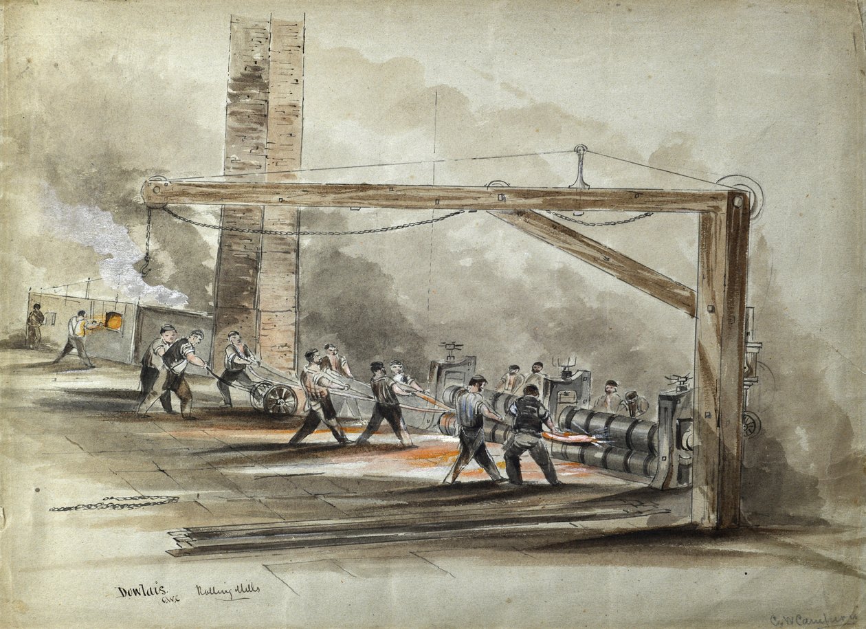 Dowlais Haddehaneleri by C.W. Campion