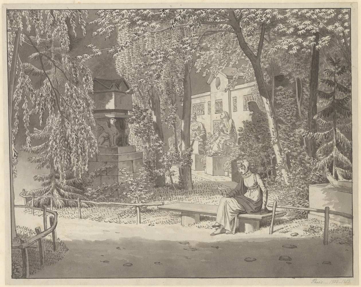 Jardin Elysée des Petits Augustins, Paris