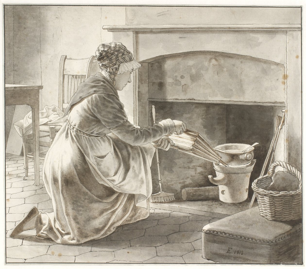 Yemek Hazırlanır. Eckersberg