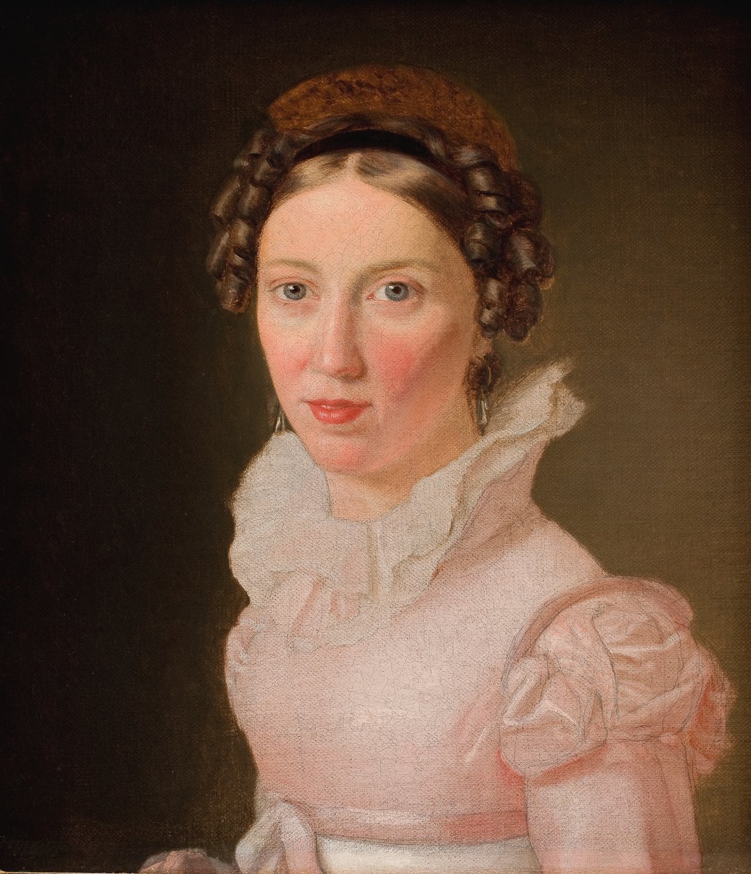 Suzanne Juel. Sanatçının Kayınvalidesi ve Daha Sonra Üçüncü Karısı Olmak İçin by Christoffer Wilhelm Eckersberg
