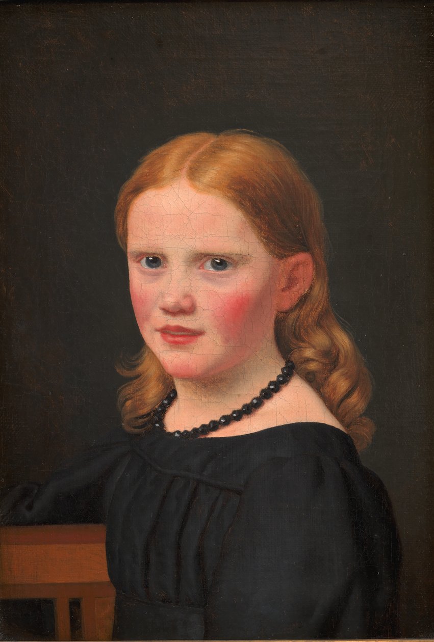 Sanatçının Kızı, Emilie by Christoffer Wilhelm Eckersberg