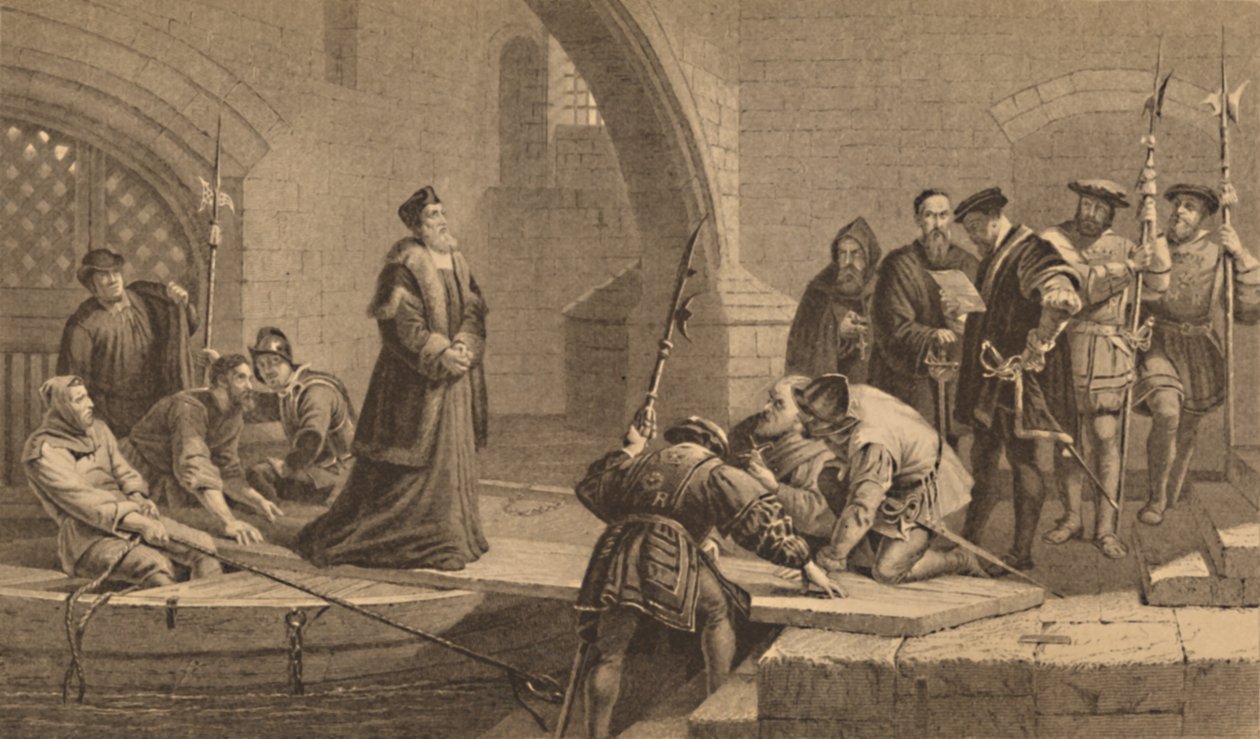 'Hainin Kapısındaki Cranmer', 1886 by CW Sharpe