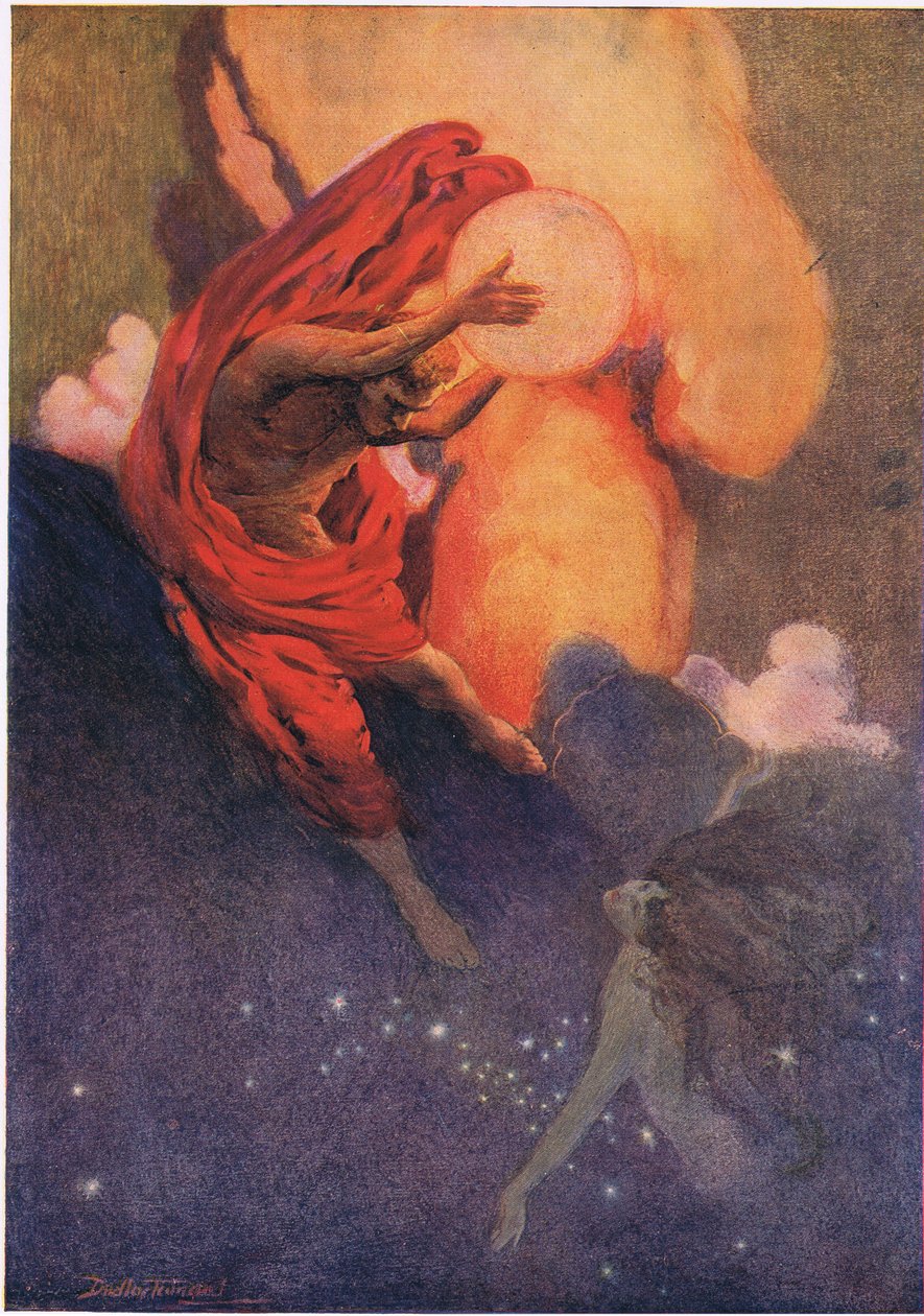 Gün batımı by C. Dudley Tennant