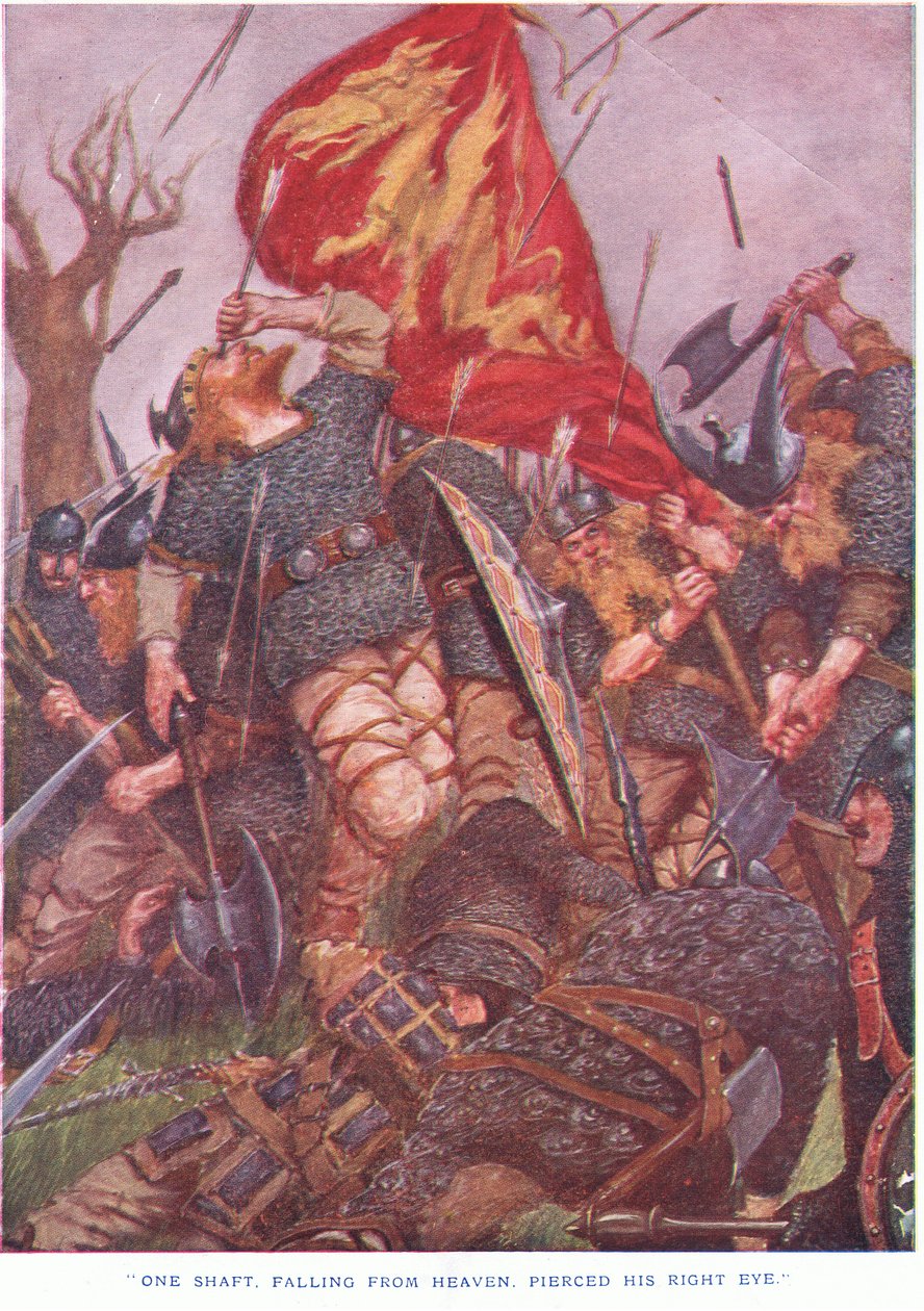 Hastings Savaşı 1066 by C. Dudley Tennant