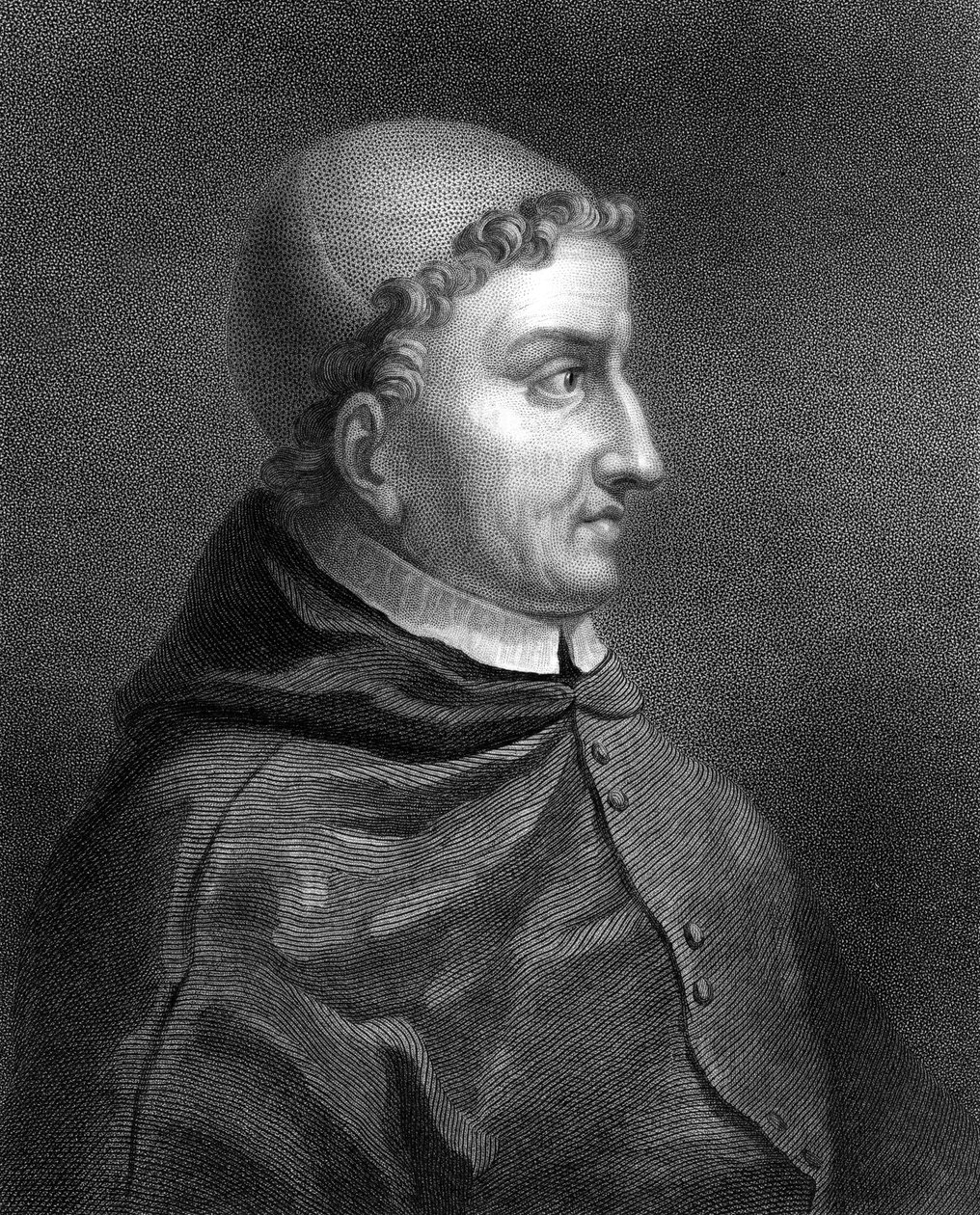 Kardinal Cisneros, İspanyol Kardinal, engizisyoncu ve devlet adamı, 1836. by C. E. Wagstaff