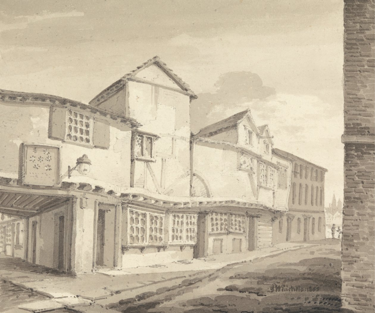 Saviours Manastırı'nın bir parçası, Southwark by C. John M. Whichelo