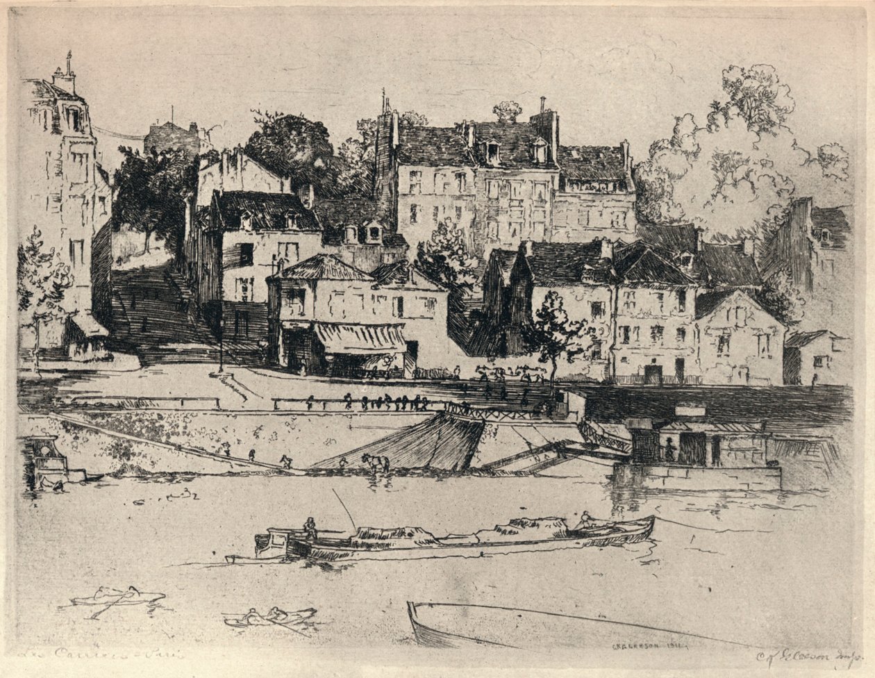 Les Taşıyıcılar, 1915 by C. K. Gleeson