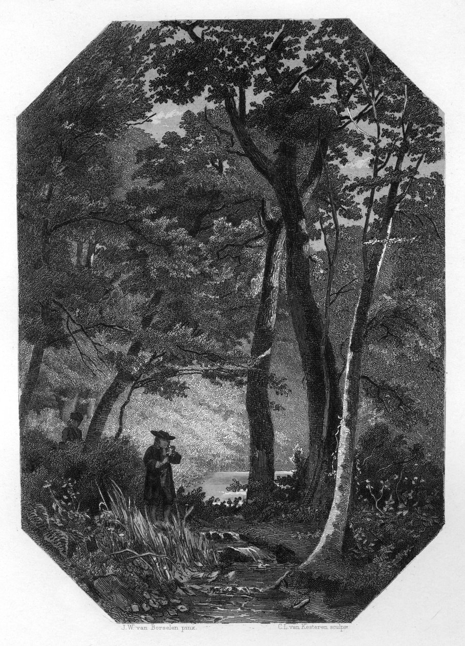 Herman Boerhaave, 17.-18. yüzyıl Hollandalı botanikçi, hümanist ve doktor, c1870. by Domenico del Barbiere