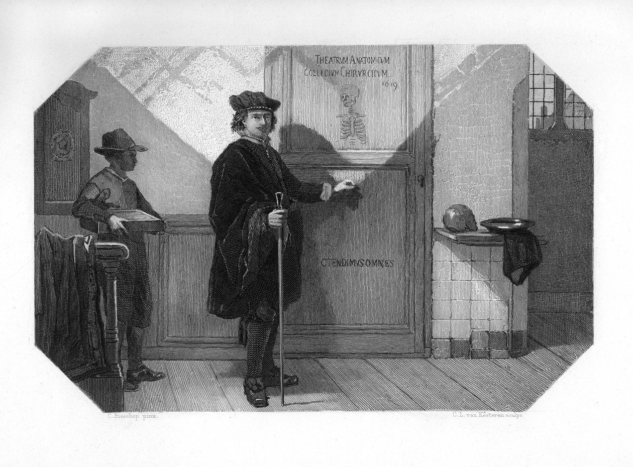 Rembrandt Harmenszoon van Rijn, 17. yüzyıl Hollandalı ressam, c1870. by Domenico del Barbiere