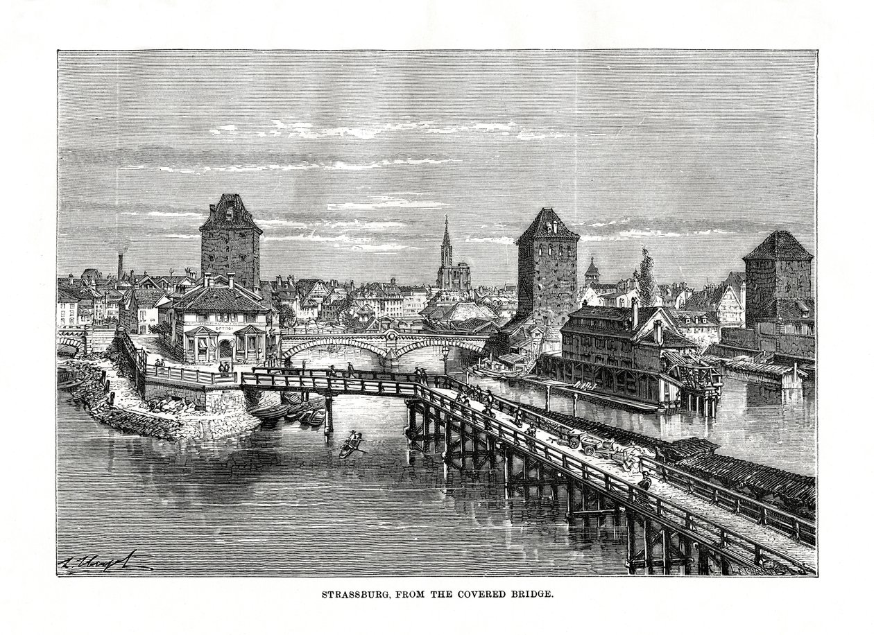 Strazburg, Fransa, 1879 by C. Laplante