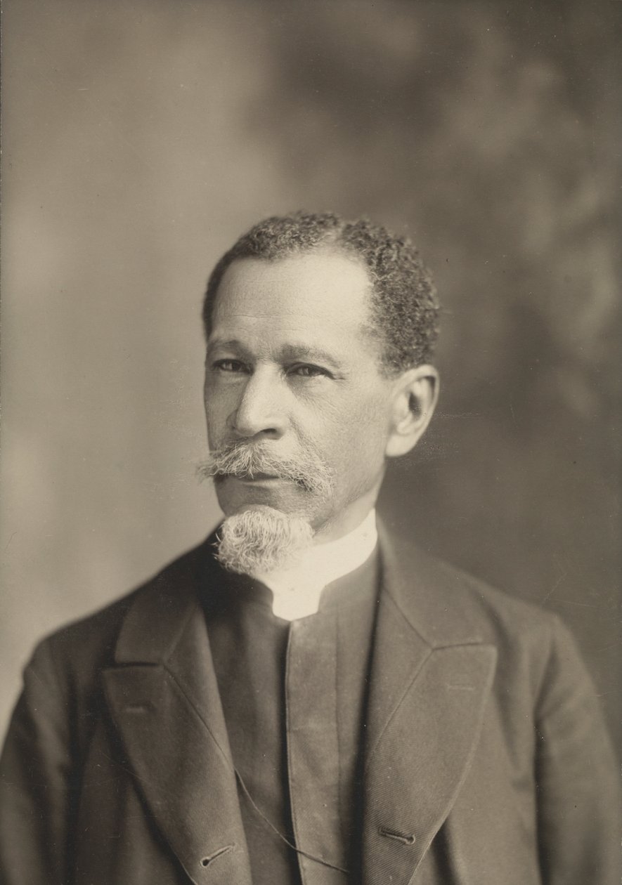 Rev. GHS Bell'in kabine kartı, Şubat-5 Mart 1894. by C. M. Bell Studio